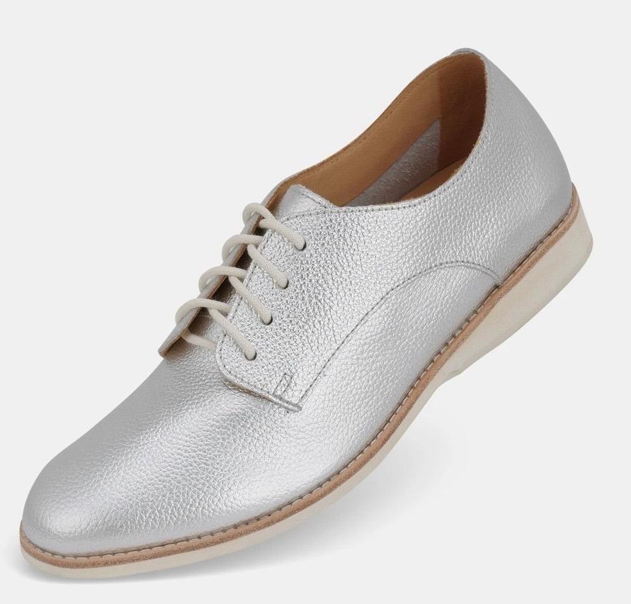 Rollie Derby Soft Zilver – maat 40 – zo goed als nieuw, Kleding | Dames, Schoenen, Ophalen, Schoenen met lage hakken, Overige kleuren