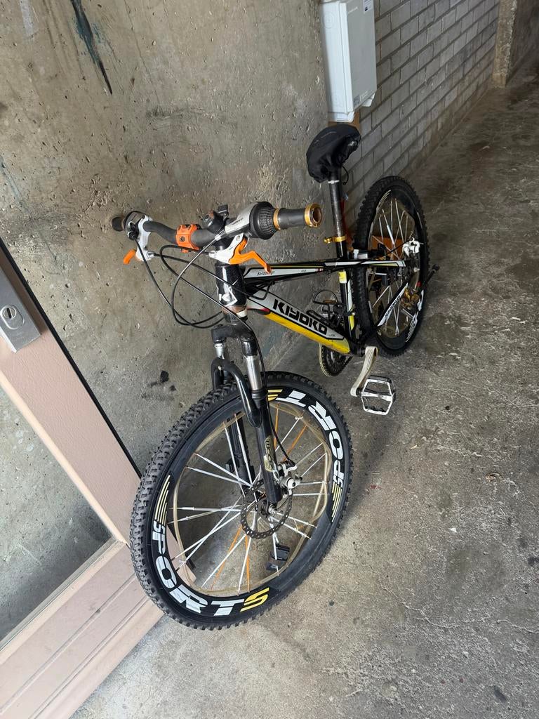 Kiyoko Mountainbike - Zwart/Geel, Fietsen en Brommers, Overige merken, Gebruikt, Hardtail, 49 tot 53 cm