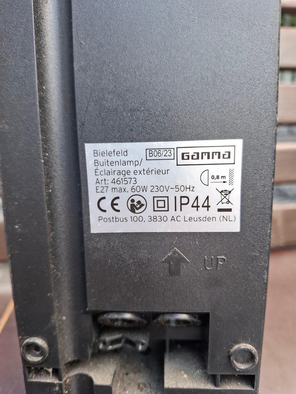 Buitenlamp 7, Ophalen, Minder dan 50 watt