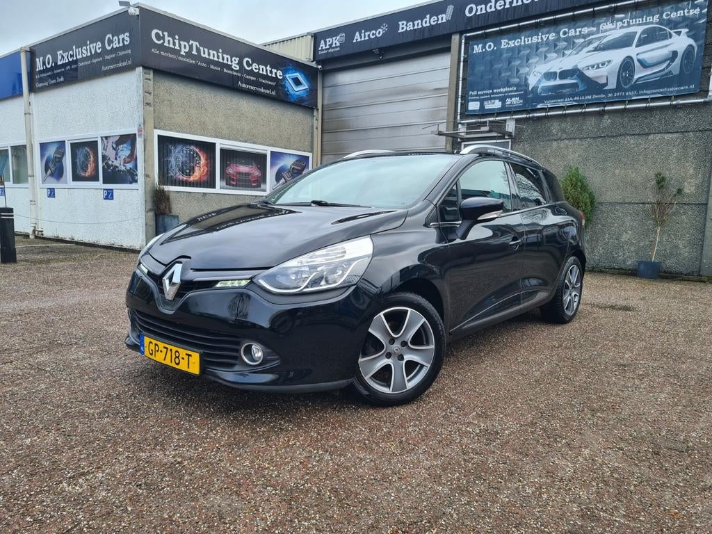 Renault Clio 1.5 DCI 66KW Estate 2015 Zwart Airco NW APK, Auto's, Renault, Voorwielaandrijving, Euro 5, Zwart, 4 cilinders