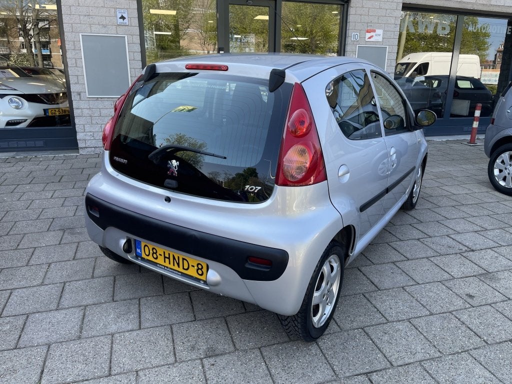 Peugeot 107 1.0 5Drs Airco NW Apk Automaat koppeling VV, Automaat, Gebruikt, 4 stoelen, 68 pk