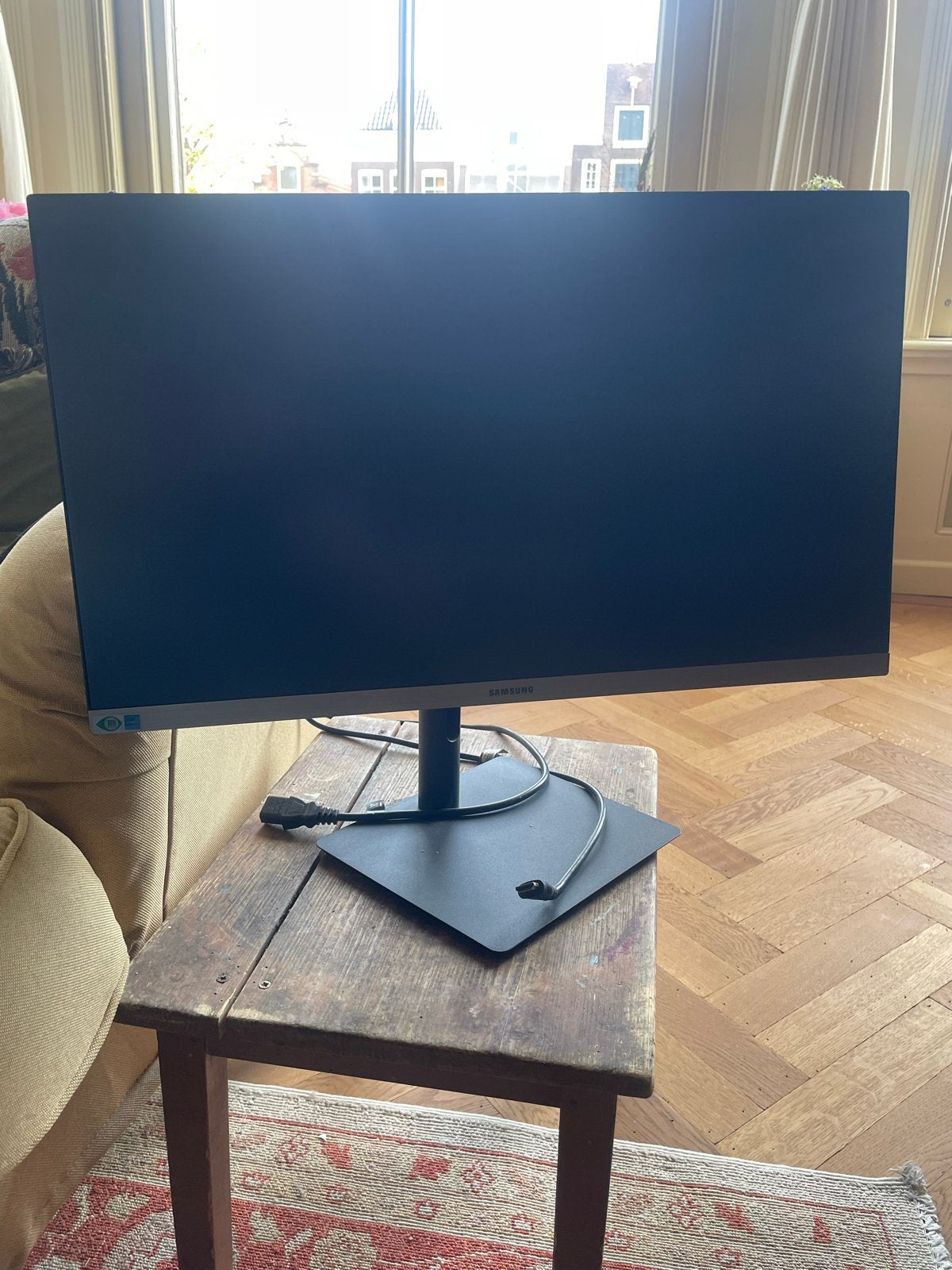 Samsung S24R650FDU 24 inch monitor - Gebruikt, werkt prima, Computers en Software, Ophalen, Gebruikt, Full HD, HDMI