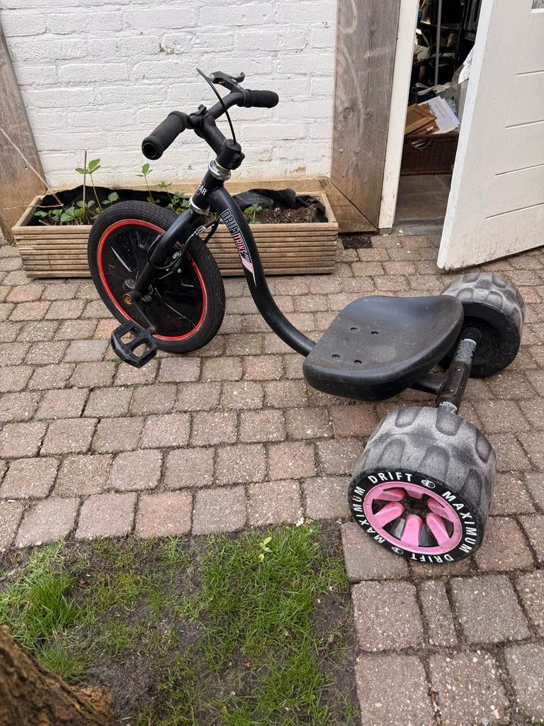 Drift trike, Ophalen, Gebruikt