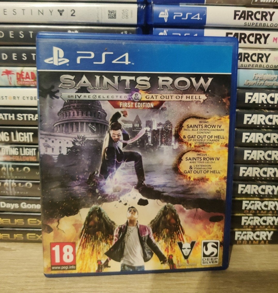 saints row IV reelected & gat out of hell playstation 4, Kk, Vanaf 18 jaar, 1 speler, Ophalen of Verzenden