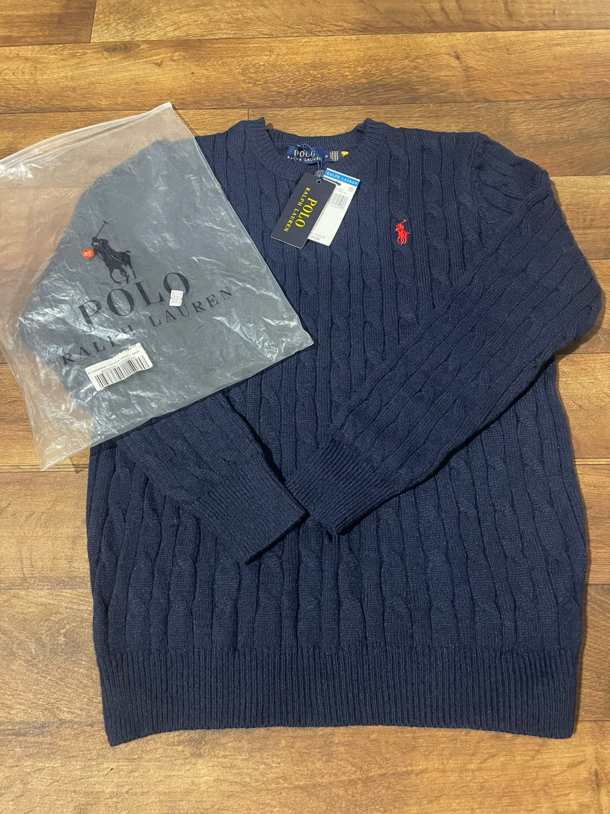 Polo Ralph Lauren Sweater, Ophalen of Verzenden, Nieuw, Maat 48/50 (M), Blauw