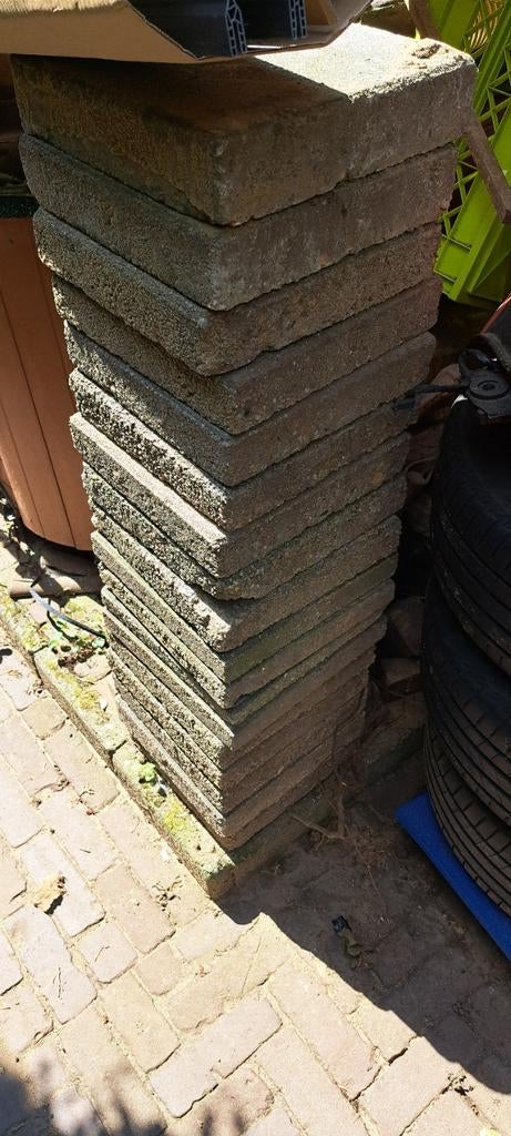 Gratis 30x30 tegels 20st, Ophalen of Verzenden, Gebruikt, Beton, Terrastegels