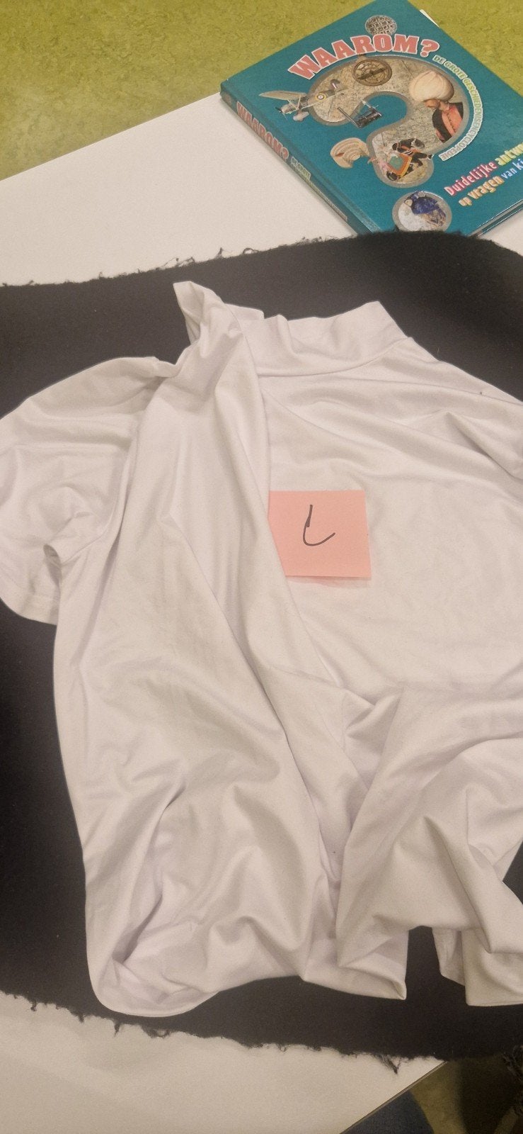 wit tshirt, Ophalen, Zo goed als nieuw, Wit, Korte mouw