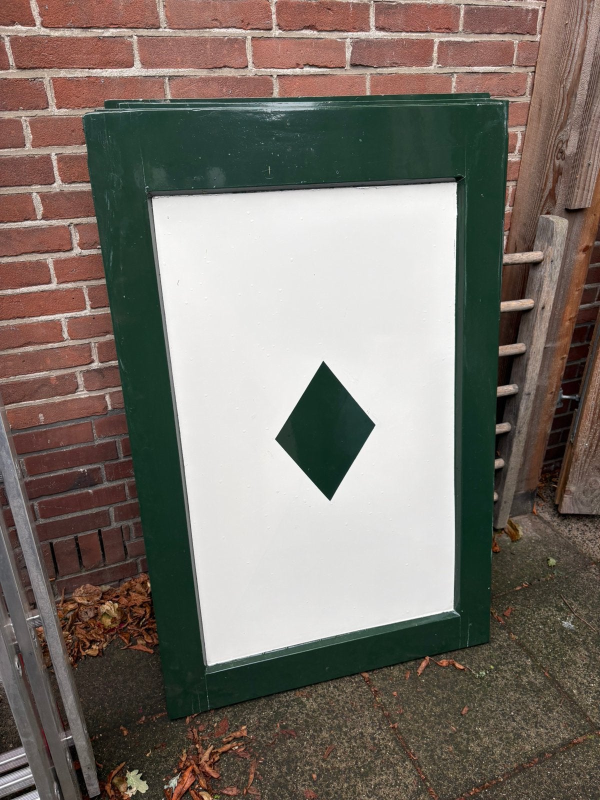 4x Monumentale luiken groen wit, Ophalen, Zo goed als nieuw, Overige typen, Minder dan 200 cm