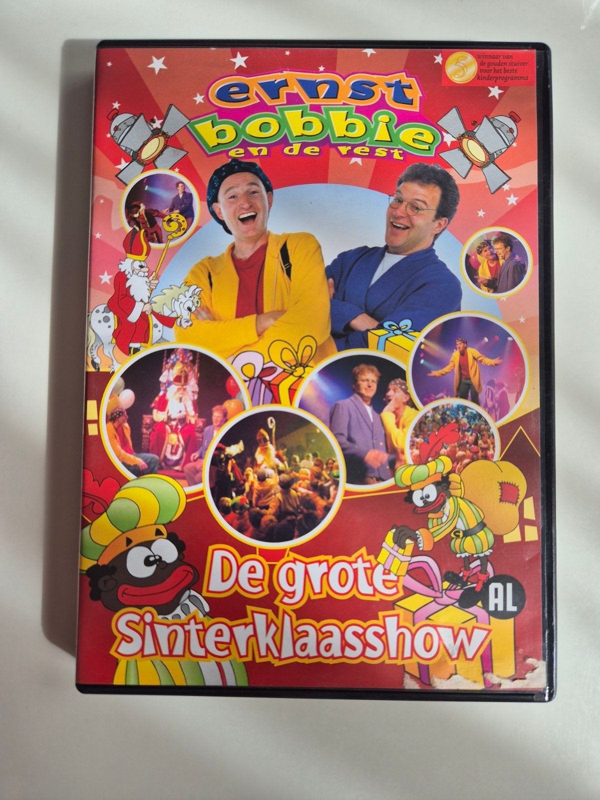 Ernst Bobbie en de rest - De Grote Sinterklaasshow DVD, Alle leeftijden, Ophalen of Verzenden, Zo goed als nieuw, Komedie
