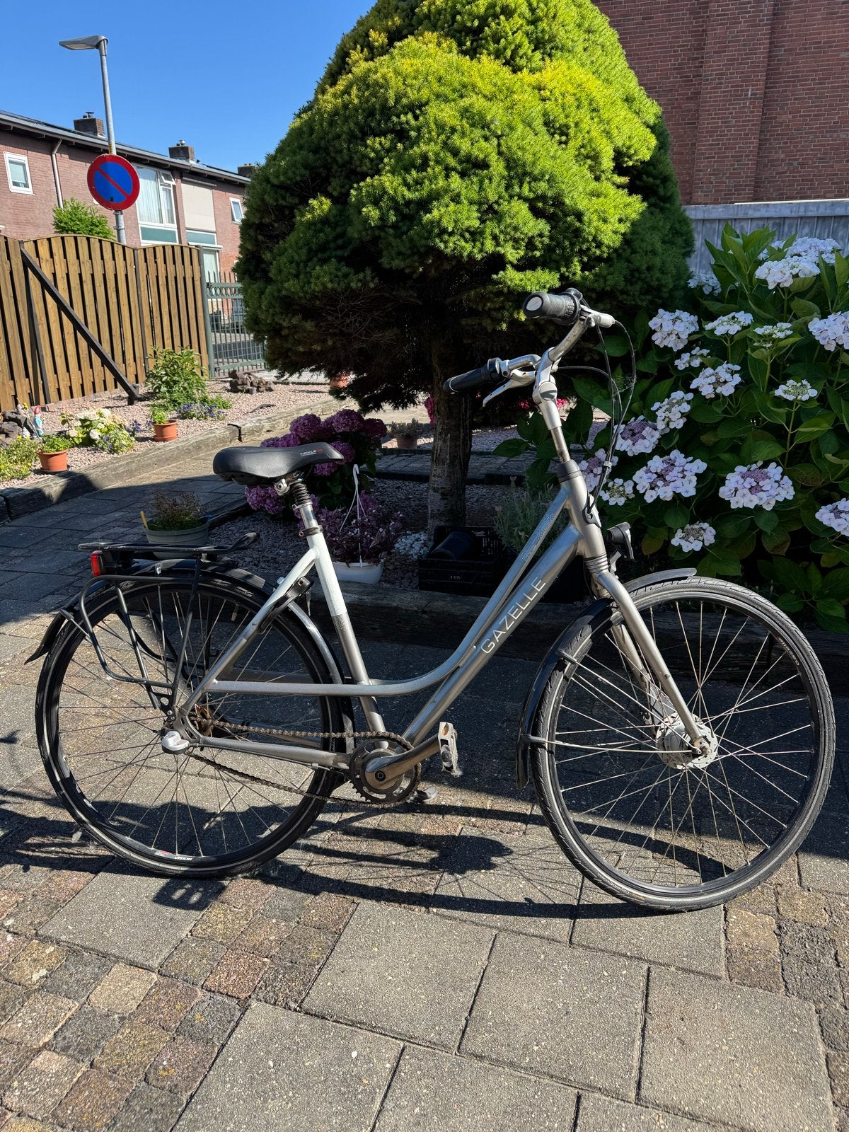 Gazelle Paris Damesfiets - Comfortabel en Betrouwbaar, Ophalen, Velgrem, 50 tot 53 cm, Gazelle