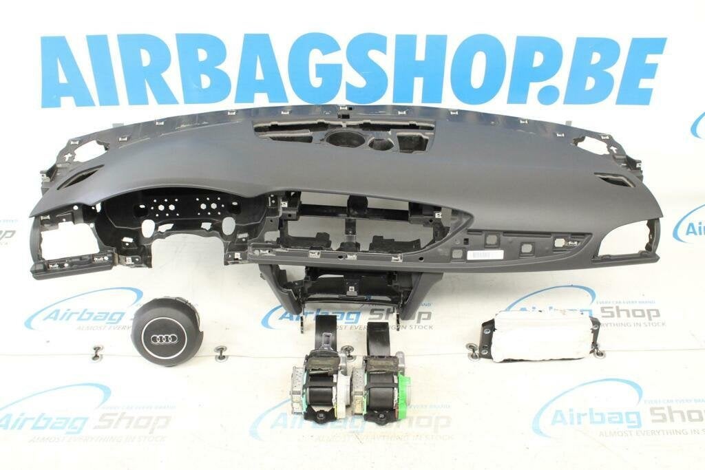 Airbag set – Dashboard zwart Audi A6 4G met kleine gordels