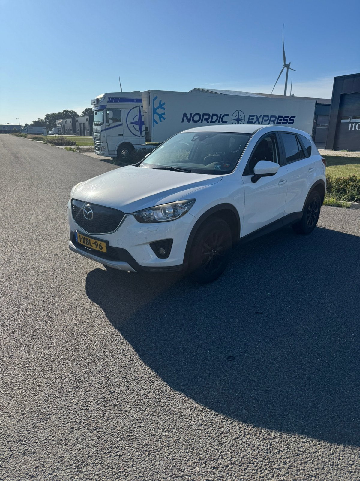Mazda CX-5 2.2 Skyactiv 110KW 2WD 2014 Wit, Auto's, Mazda, Voorwielaandrijving, 4 cilinders, 2000 kg, 2191 cc