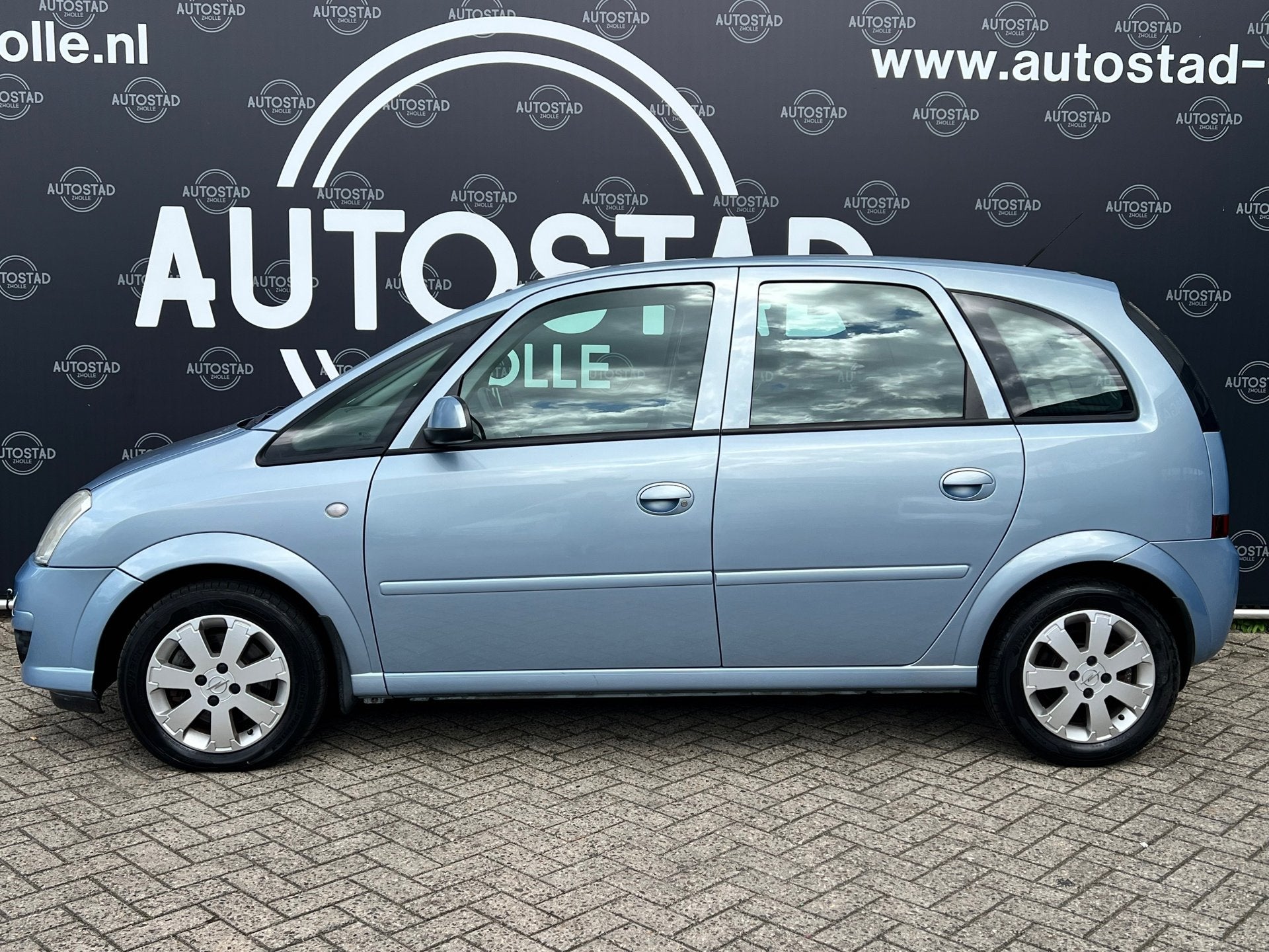 Opel Meriva 1.6-16V Temptation NL-Auto/2e Eigenaar/NAP/APK/A, Voorwielaandrijving, 4 cilinders, Blauw, Origineel Nederlands
