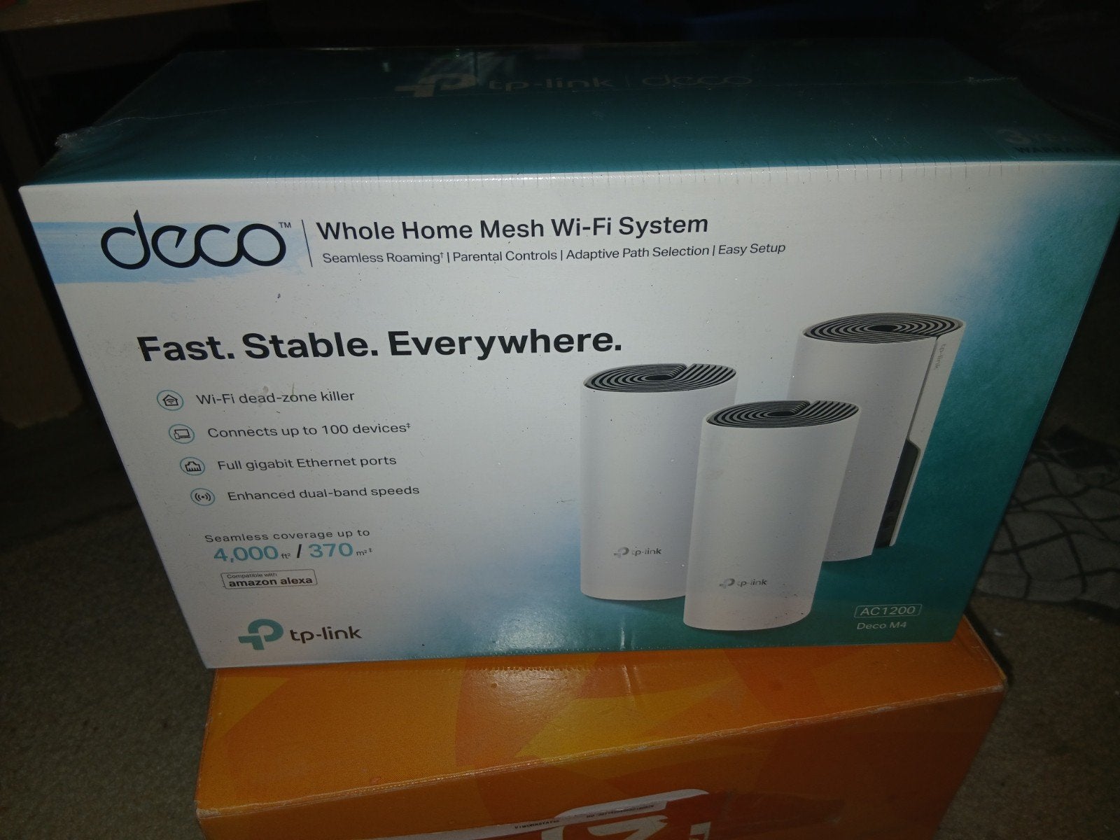 deco Whole Home Mesh Wi-Fi System, Ophalen of Verzenden, Nieuw, TP-Link Deco M4R AC1200 Mesh WiFi Systeem
