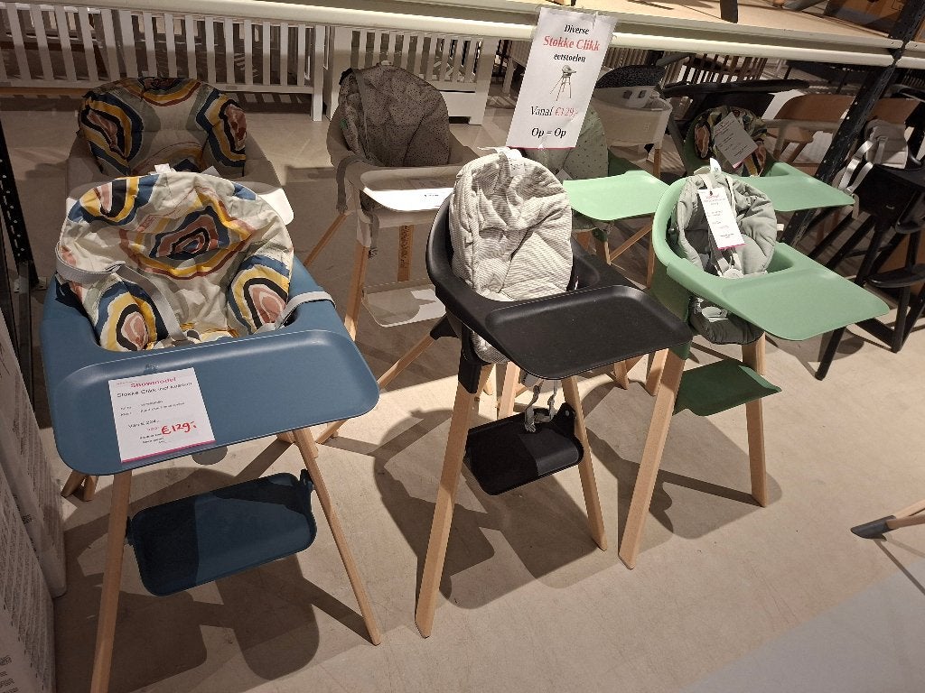 Stokke Click Kinderstoel, Ophalen, Zo goed als nieuw
