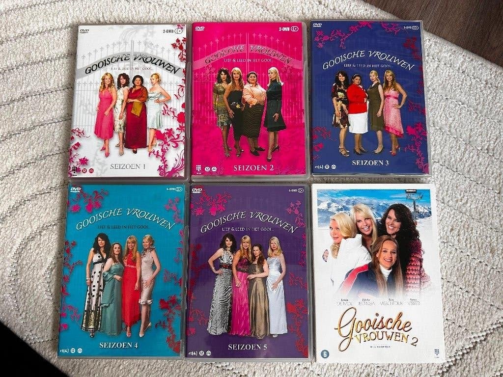 Gooische Vrouwen - serie - seizoen 1 t/m 5 DVD, Vanaf 6 jaar, Ophalen of Verzenden, Gebruikt, Drama