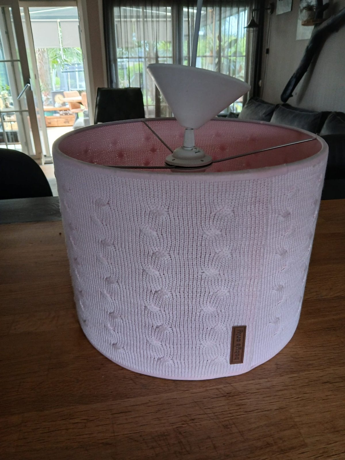Roze lamp, Ophalen, Nieuw, Rond