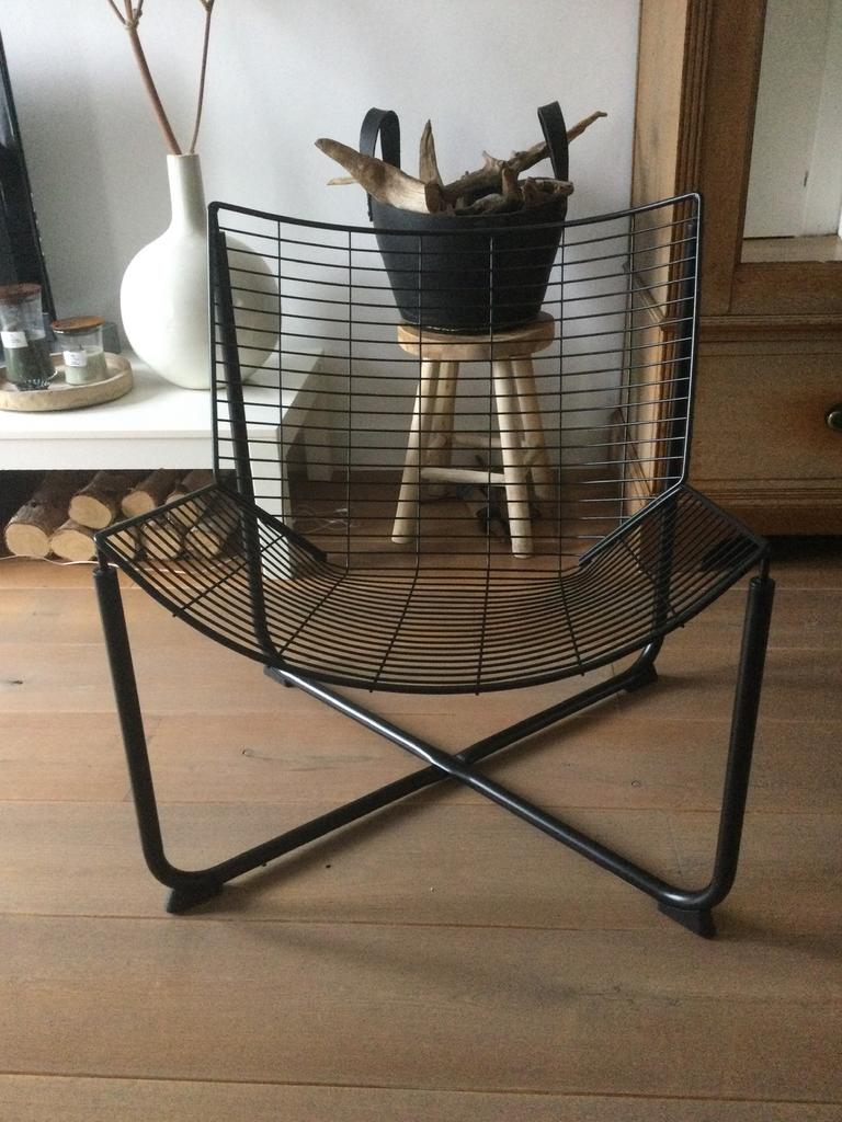 Te koop draadstaal van Ikea Jarpen, Huis en Inrichting, Ophalen of Verzenden, Zo goed als nieuw, Zwart, Eén
