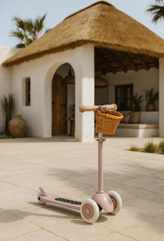 Scooter - Step - Dustypink - Forest green - Beige, Fietsen en Brommers, Steps, Ophalen of Verzenden, Nieuw, Gewone step, Banwood