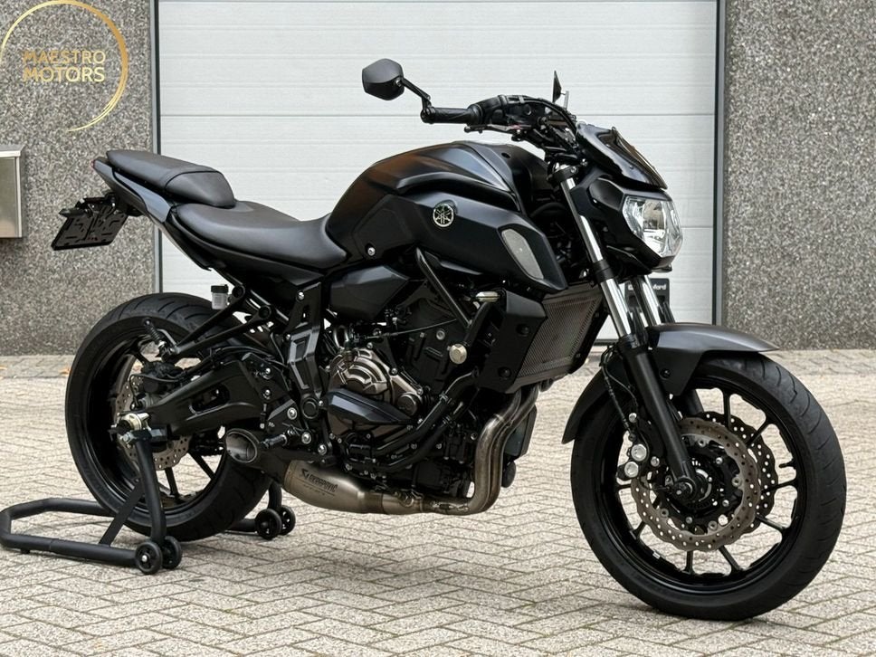 YAMAHA MT07 Techblack Akrapovic Titanium BOMVOL Opties 2019, Bedrijf, Onbekend, YAMAHA, Onbekend