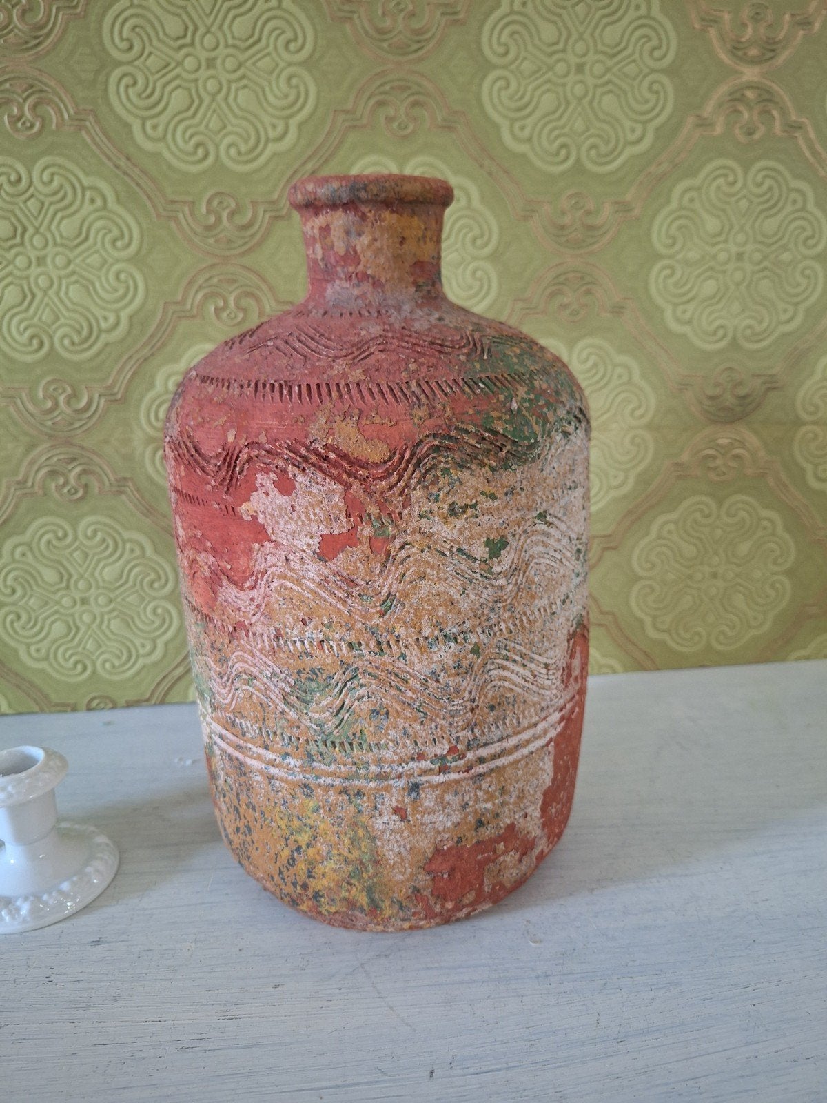 rustieke terra cotta kruik/ vaas, Antiek en Kunst, Ophalen of Verzenden
