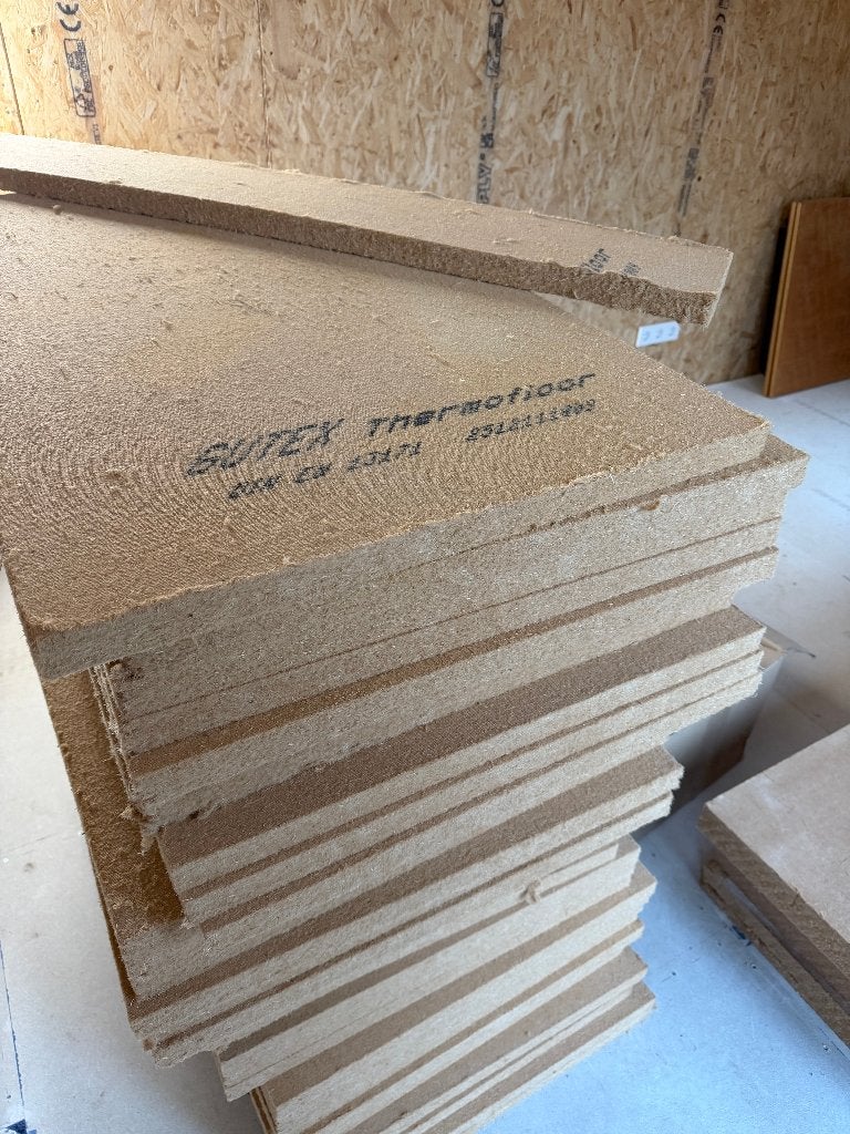 Gutex thermofloor houtvezel vloerisolatie platen, Overige materialen, Nieuw, 15 m² of meer, Vloerisolatie