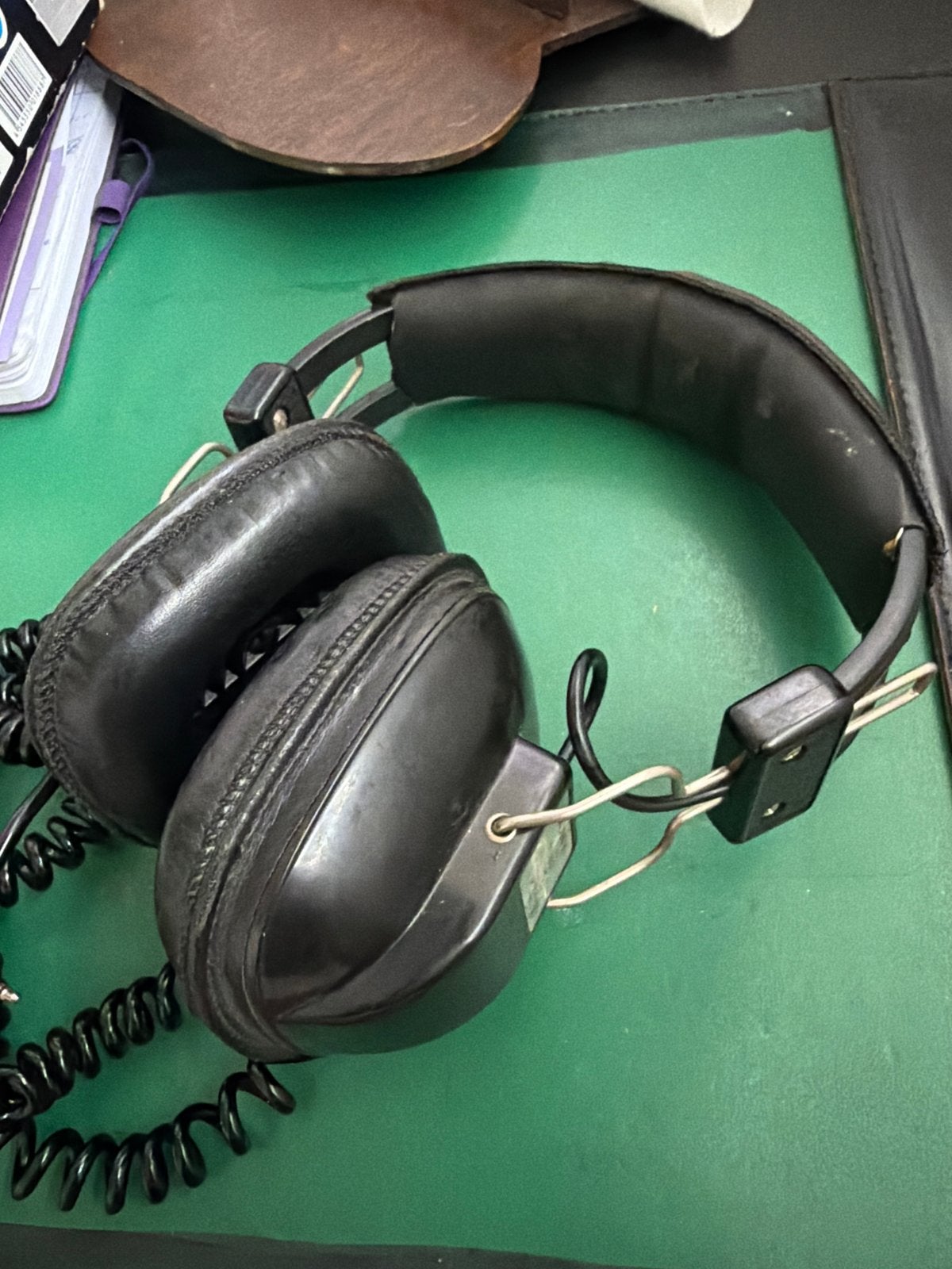 Vintage Sony Stereo Hoofdtelefoon DR-7 - Zwart, Gebruikt, Ophalen of Verzenden, Zwart, Sony