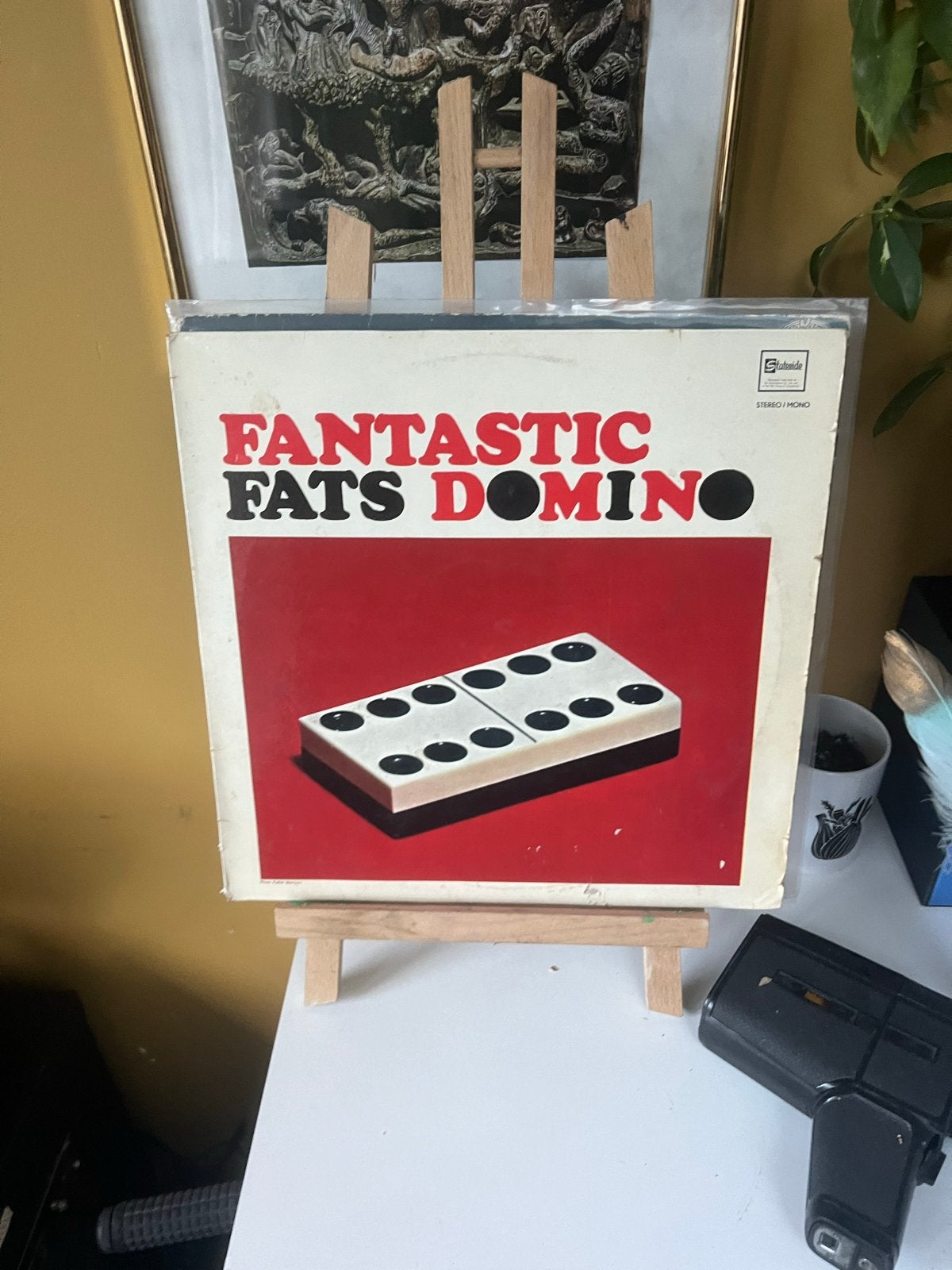 Fantastic Fats Domino LP - Vintage Pop/Rock Vinyl, LP, Gebruikt, Pop, Ophalen of Verzenden