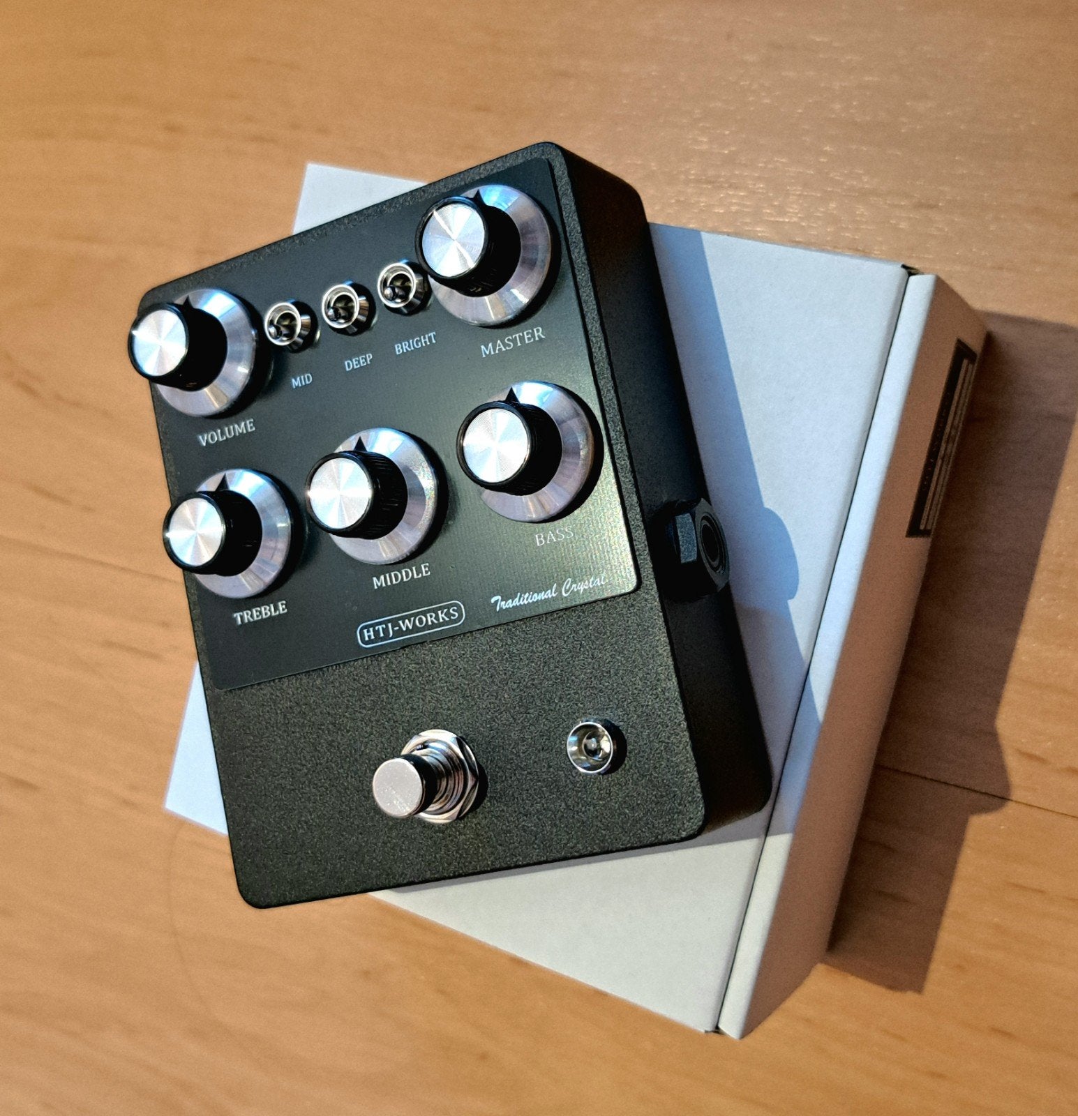 HTJ Works (Japan) crystal, Muziek en Instrumenten, Effecten, Ophalen of Verzenden, Zo goed als nieuw, Distortion, Overdrive of Fuzz