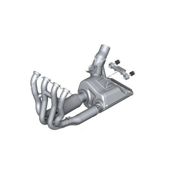 BMW Akrapovic M Titanium Uitlaat Header S1000RR, Ophalen, Gebruikt