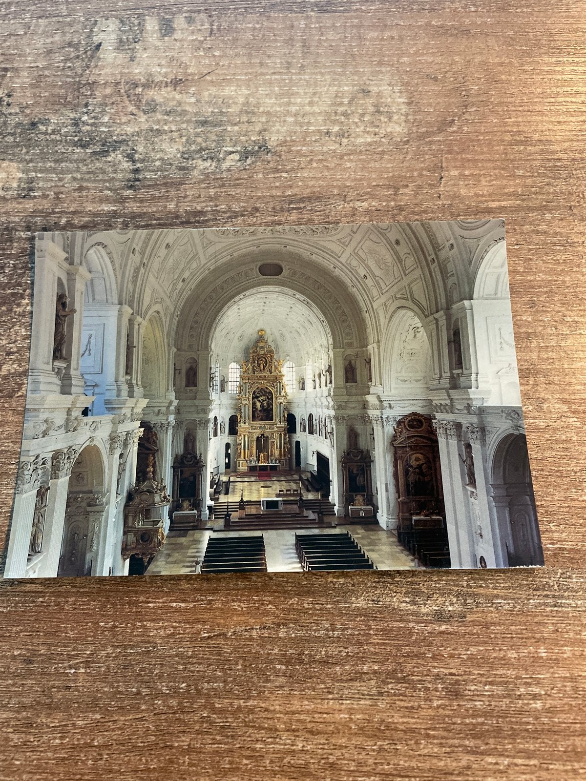 Ansichtkaart München, St. Michaelskirche, Verzamelen, Ophalen of Verzenden, 1980 tot heden, Ongelopen, Duitsland
