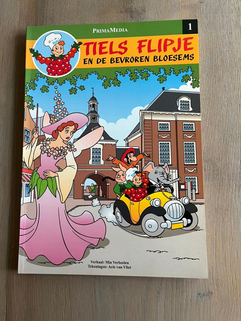 Tiels Flipje en de bevroren bloesems - Deel 1, Boeken, Stripboeken, Eén stripboek, Ophalen of Verzenden, Nieuw