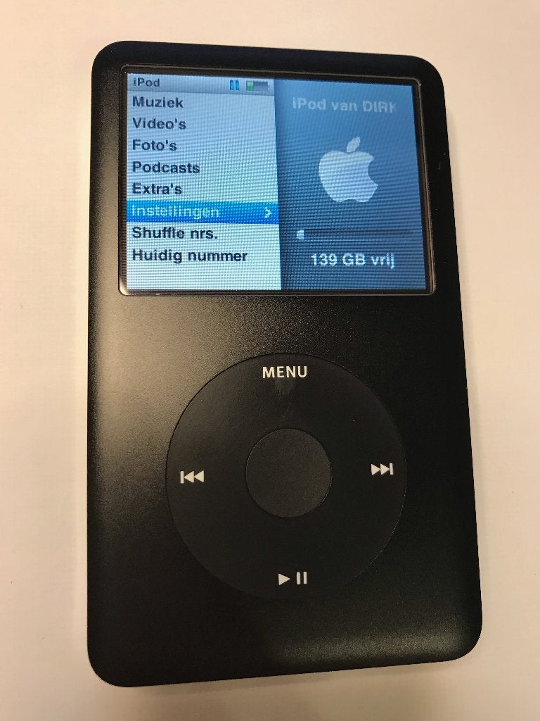 iPod classic 128GB flashgeheugen - custom kleuren, Audio, Tv en Foto, Mp3-spelers | Apple iPod, 40 GB en meer, Refurbished, Ophalen of Verzenden