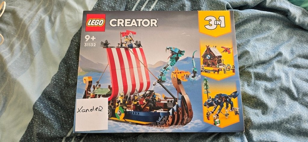 Lego 31132 Vikingschip (Nieuw), Lego, Nieuw, Ophalen of Verzenden, Compleet