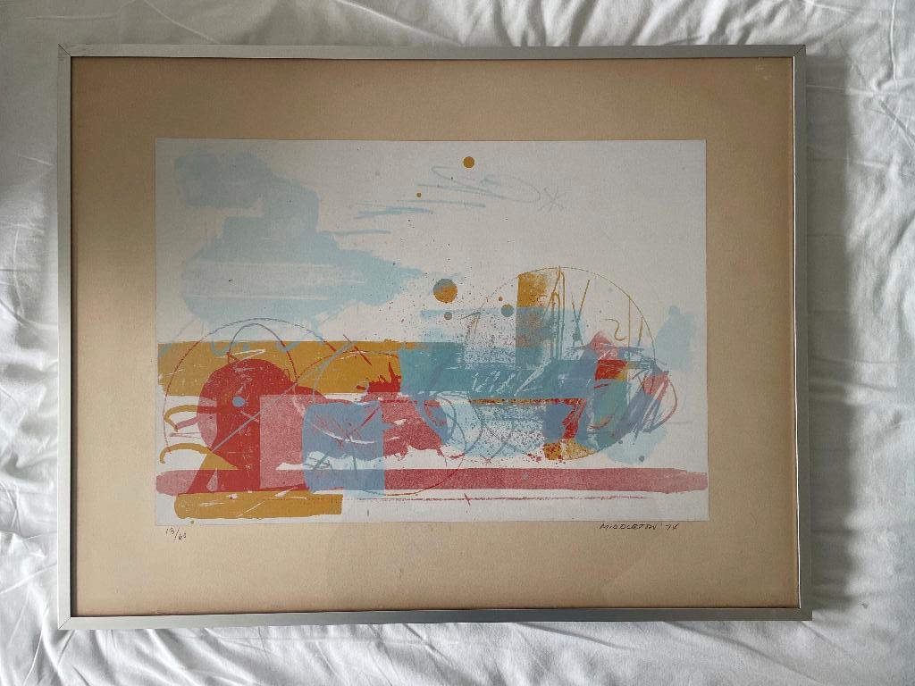 2 X Litho Sam Middleton, Antiek en Kunst, Ophalen