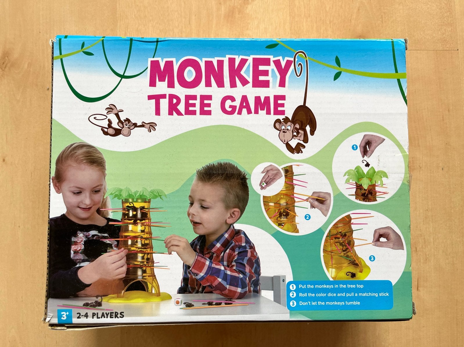 Monkey Tree Game - Leuk gezelschapsspel voor kinderen, Ophalen of Verzenden, Zo goed als nieuw, Jongen of Meisje