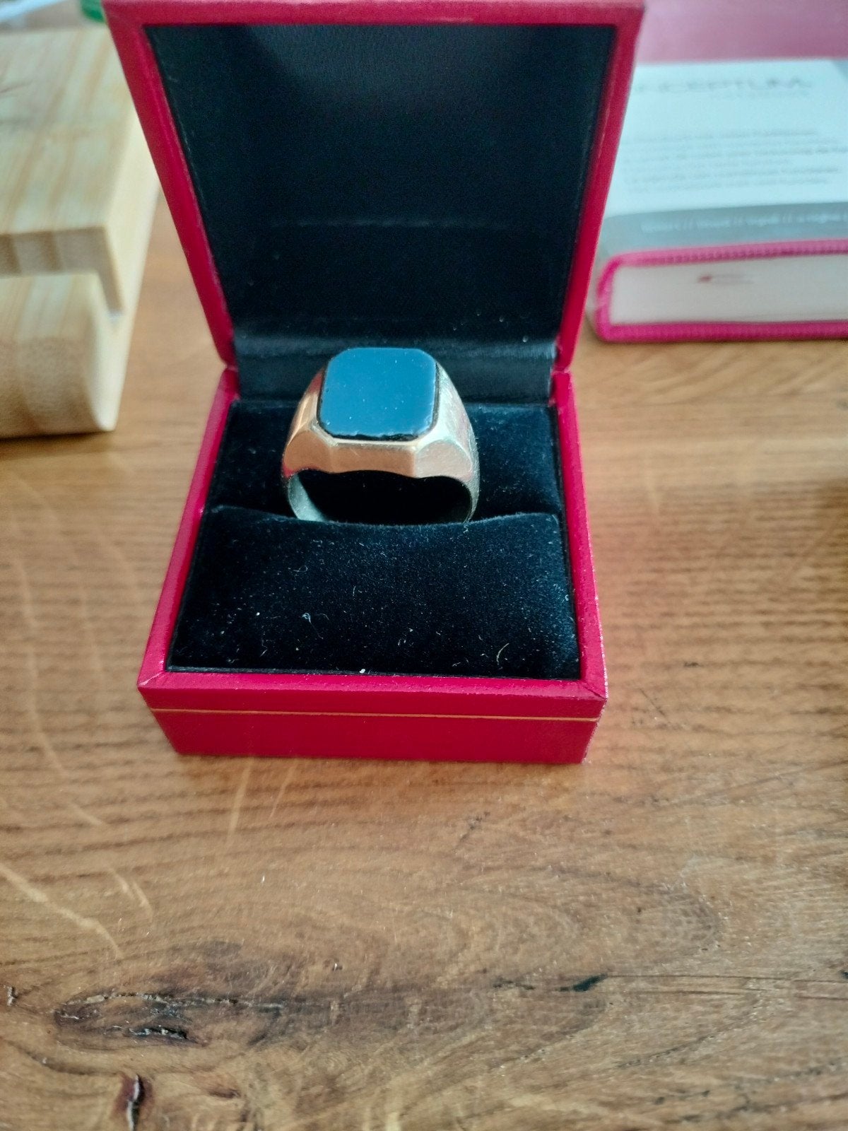 Massief gouden zegelring., Ophalen, Goud