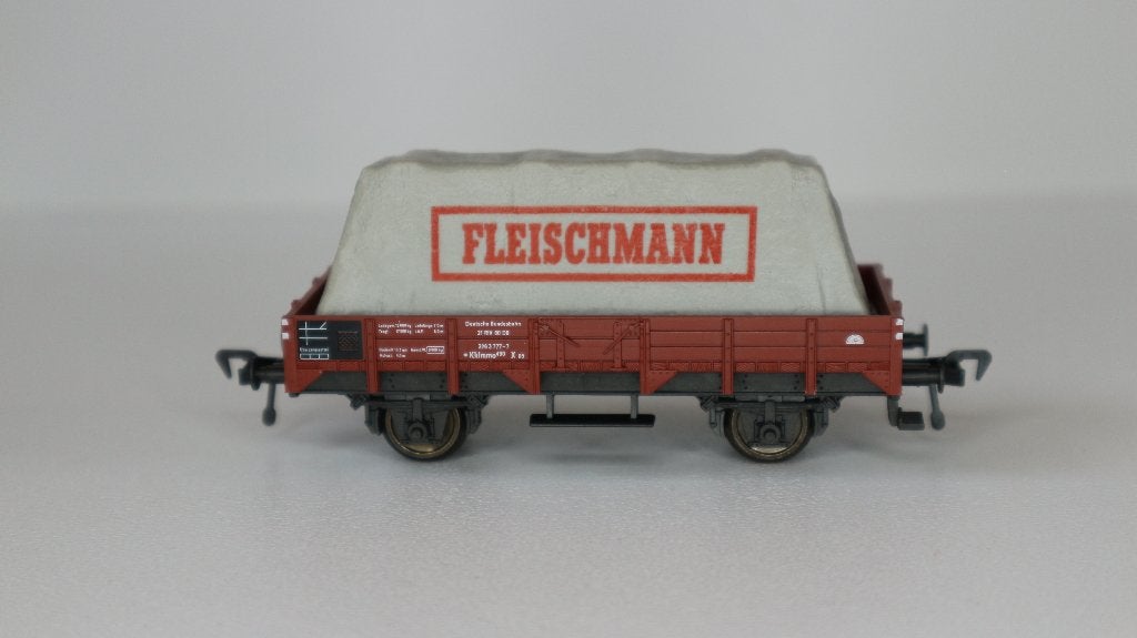 Fleischmann lagebordwagen 5200, Gelijkstroom, Fleischmann, Wagon, Ophalen of Verzenden