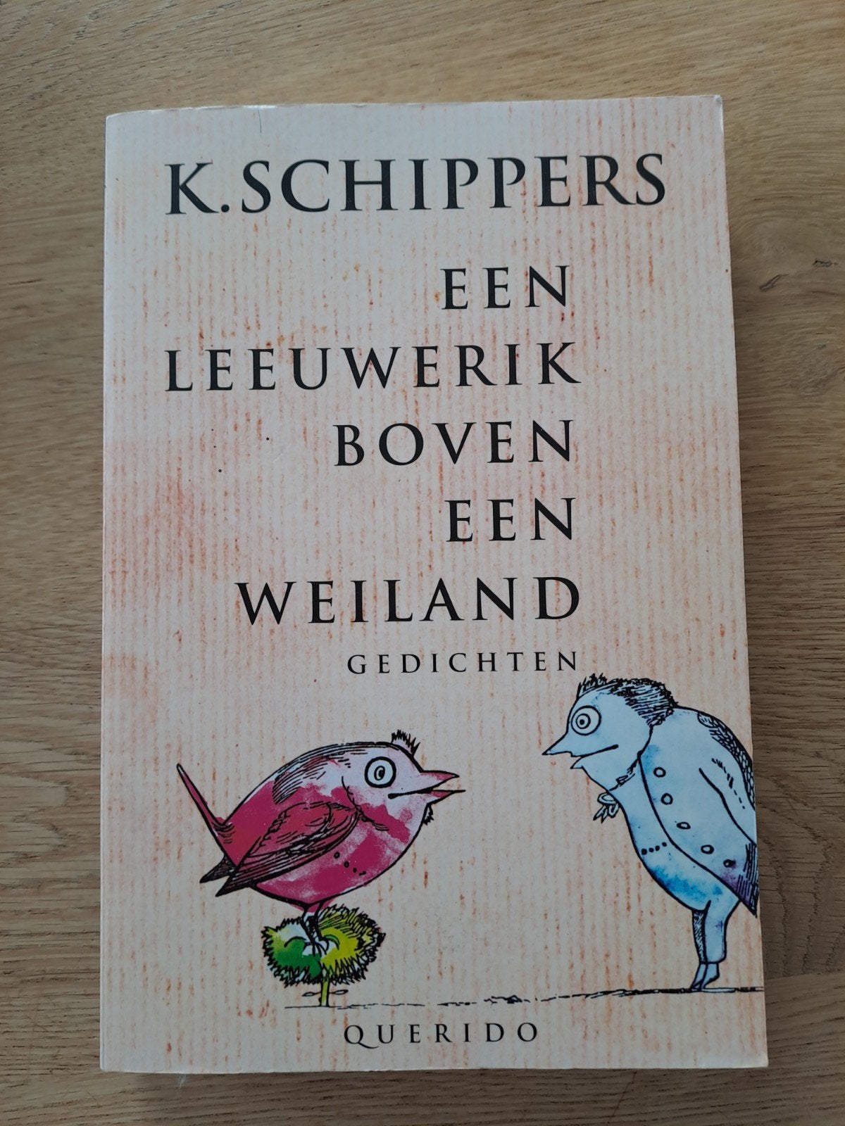 K. Schippers - Een leeuwerik boven een weiland (Gedichten), Ophalen of Verzenden, Gelezen, K. Schippers, Eén auteur