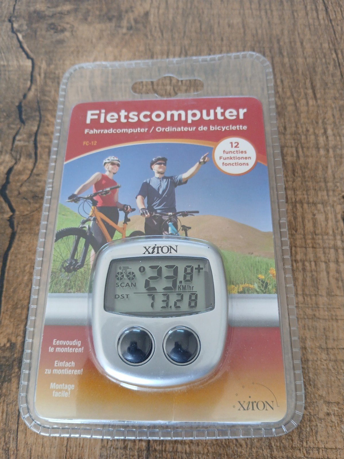 Nieuwe Xiton Fietscomputer FC-12 met 12 functies, Fietsen en Brommers, Fietsaccessoires | Fietscomputers, Ophalen of Verzenden