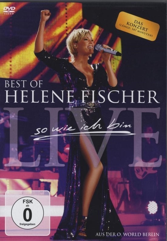 Dvd Helene Fischer So Wie Ich Bin, Alle leeftijden, Ophalen of Verzenden, Zo goed als nieuw