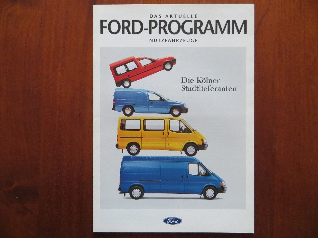 Ford-Programm Nutzfahrzeuge Die Kölner Stadtlieferanten, Ophalen of Verzenden, Nieuw, Ford