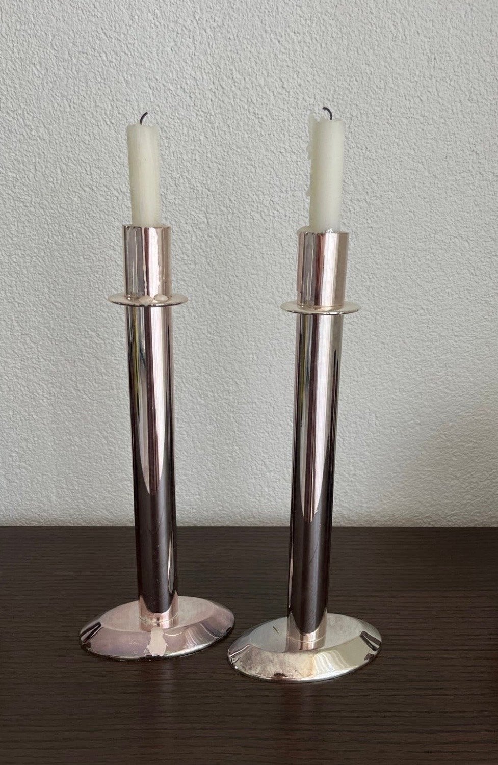 Zilverstad kandelaars - 50 cm hoog - Nieuwstaat, Huis en Inrichting, Ophalen, Overige merken, Nieuw, Kandelaar