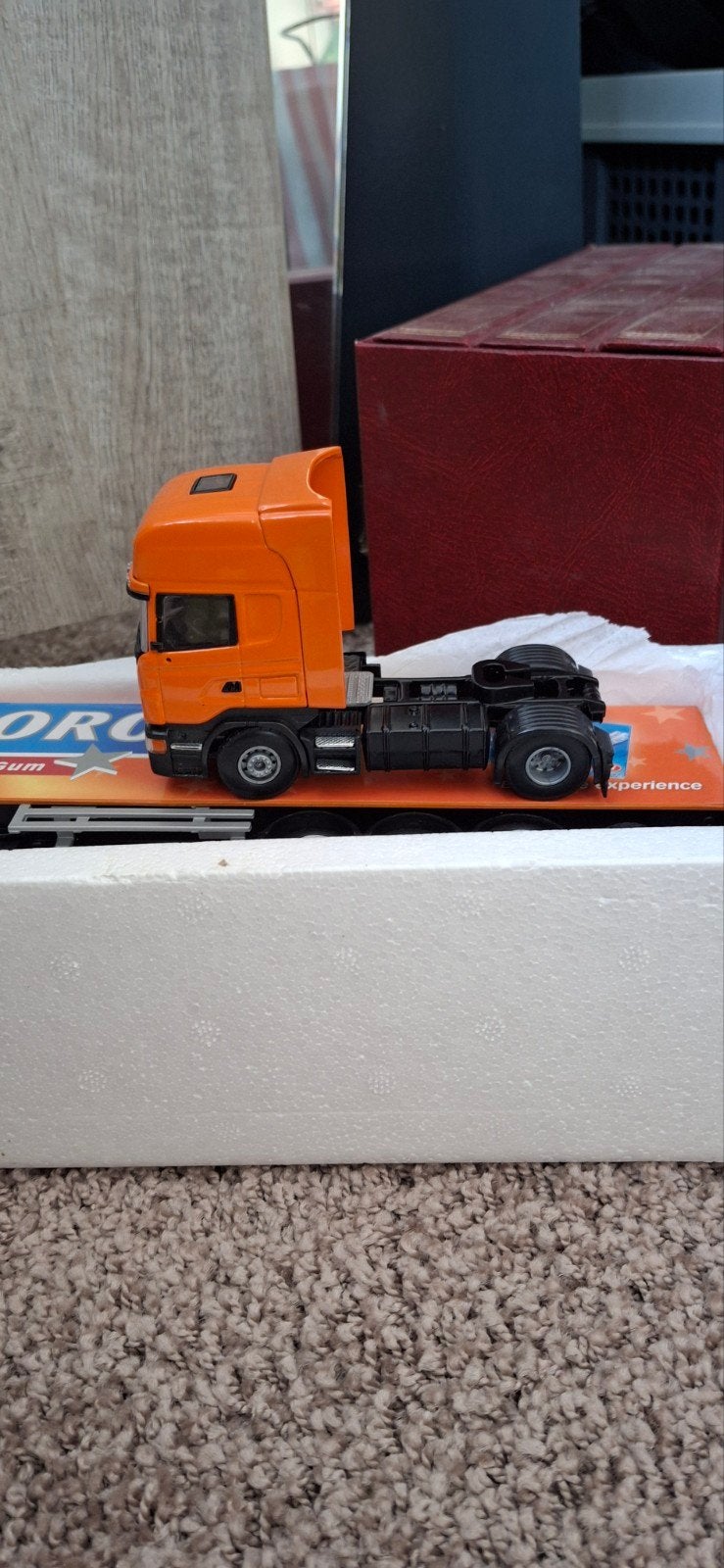 Scania vrachtwagen met losse trailer, Gebruikt, 1:32 tot 1:50, Truck, Ophalen