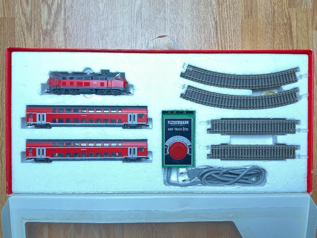 Fleischmann startset Regional Express nr. 6367 H0, Hobby en Vrije tijd, Modeltreinen | H0, Zo goed als nieuw, Treinset, Gelijkstroom