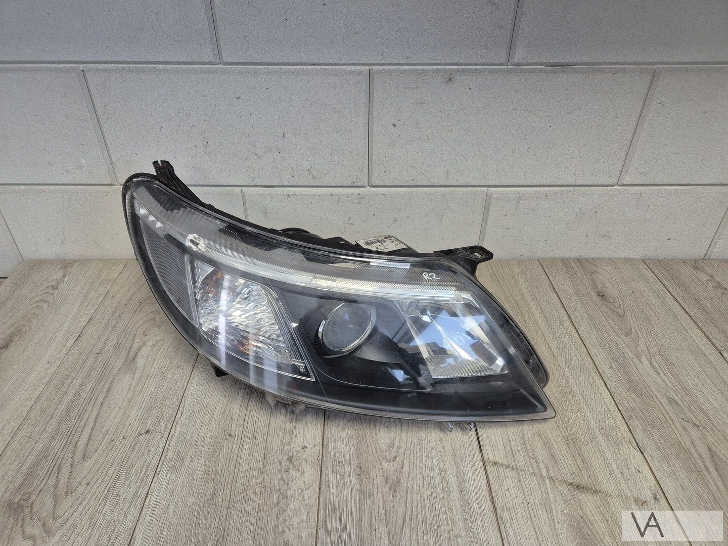 Saab 9-3 xenon koplamp rechts 2007 - 2012 P12770144 facelift, Gebruikt, -, -, Ophalen of Verzenden