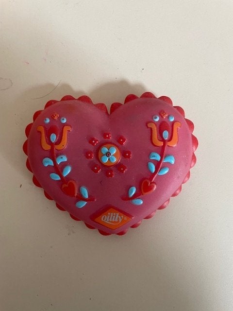 Rose portemonneetje / portemonnaie Oilily. Jaren '80., Sieraden, Tassen en Uiterlijk, Portemonnees, Ophalen, Nieuw, Roze, Oilily