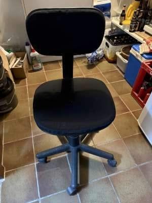 Bureaustoel zwart, Ophalen, Nieuw, Zwart, Bureaustoel