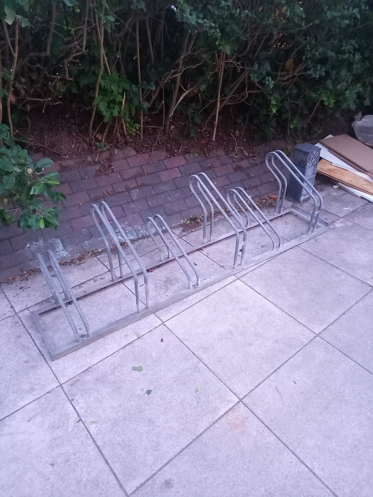 Fietsenrek gegalvaniseerd staal 210cm, 6 fietsen, Ophalen, Gebruikt