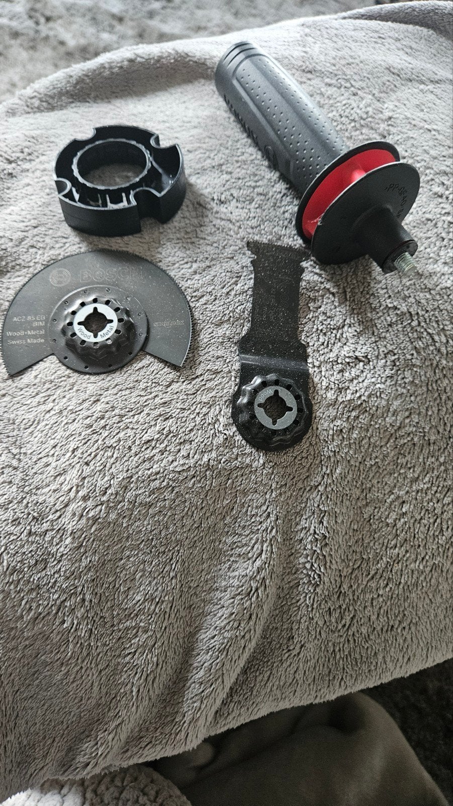 Bosch Multitool Accessoires: Zaagblad, Schraper en Handvat, Ophalen of Verzenden, Nieuw, Bosch